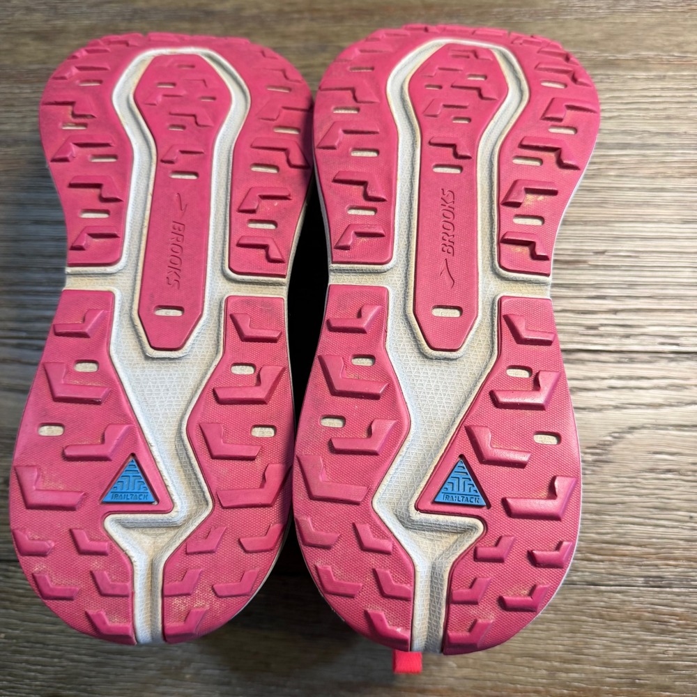 Brooks Caldera 5 Womens Trail Running Shoes Black Purple Pink Size 11 - Picture 10 of 10